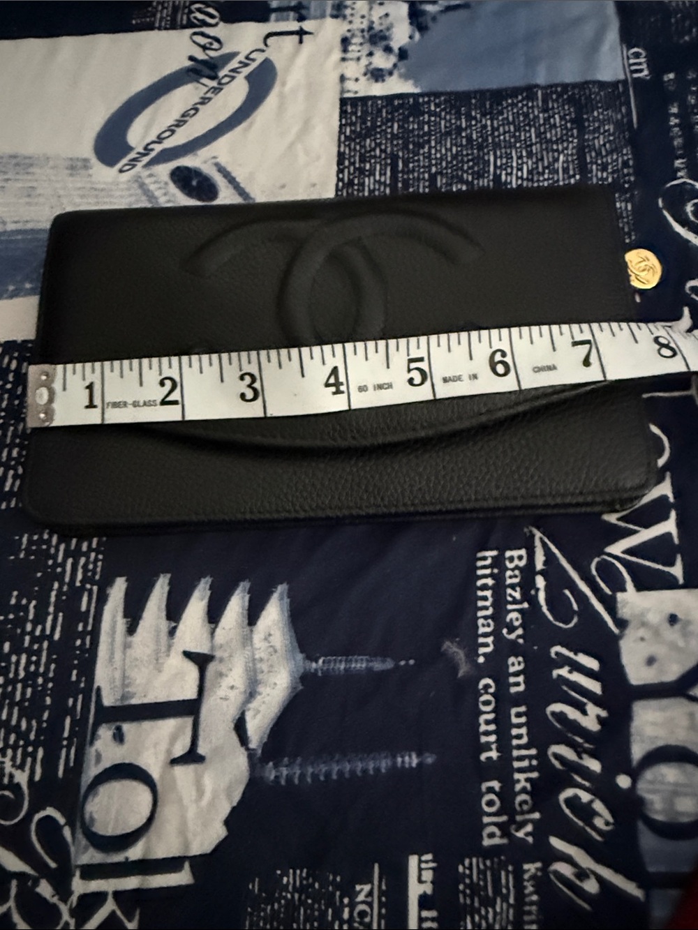 Black Leather Wallet - Picture 7 of 8
